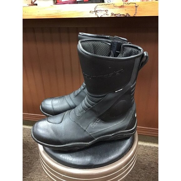 Tourmaster Hipora Motorcycle Boots Woman’s Black  SZ 43 Waterproof Boot main image 6